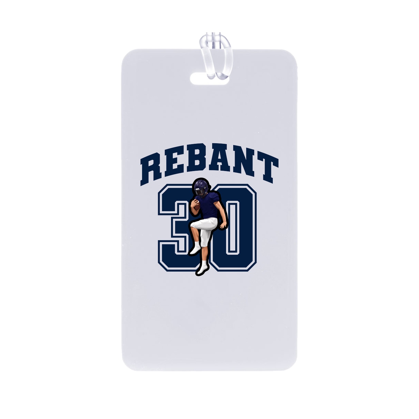 Bag Tag — Number in Classic