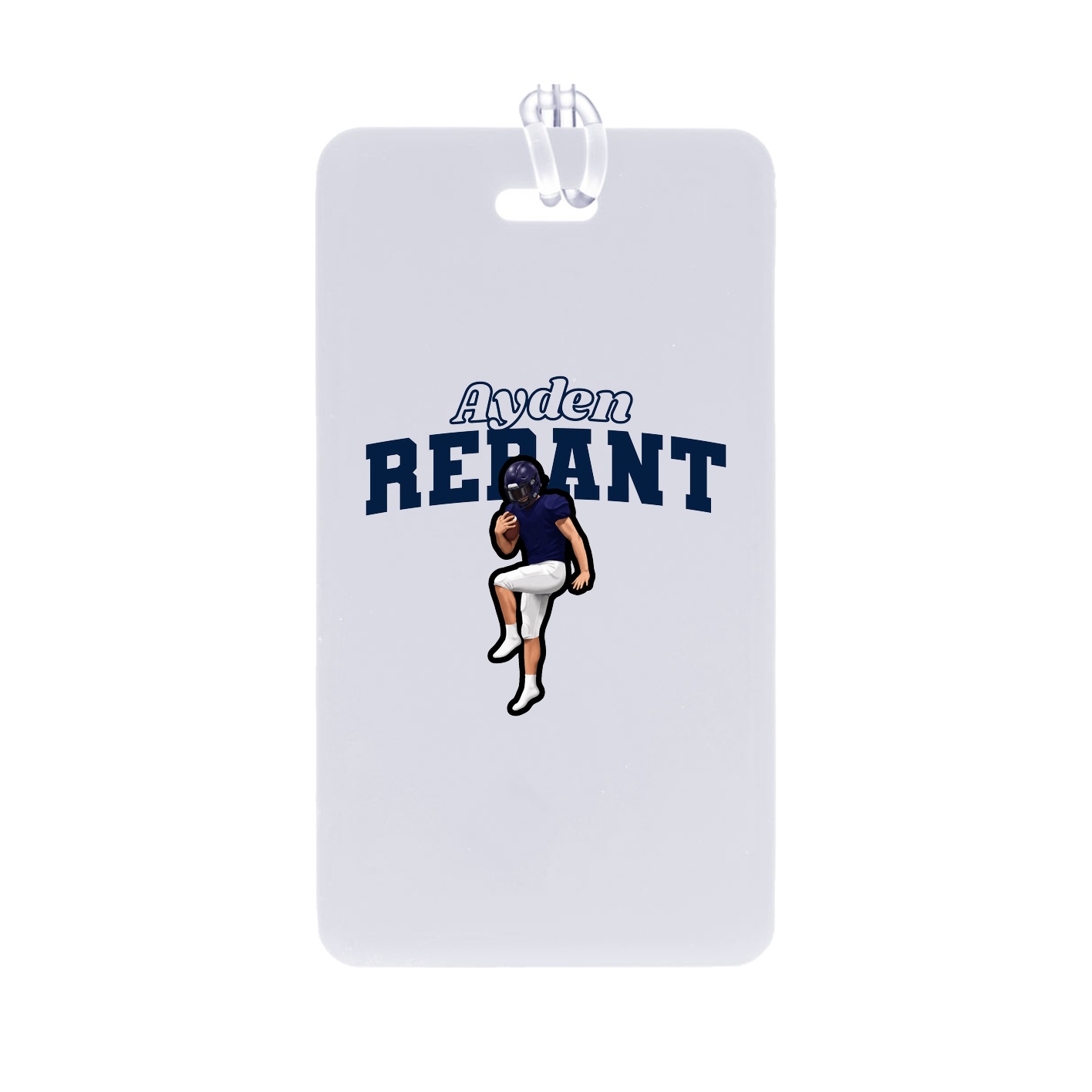 Bag Tag — Name Arch in Classic