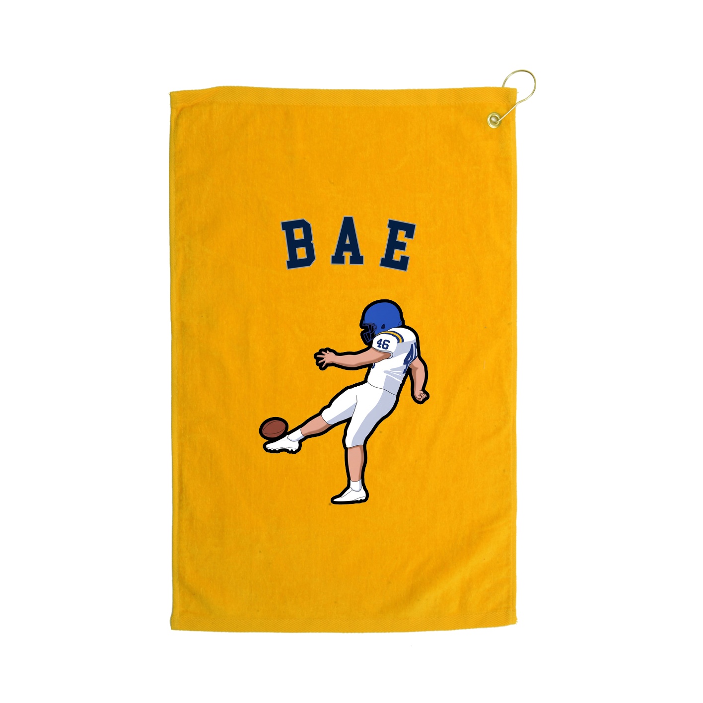 Golf Towel — Shirsey Arch in Gold