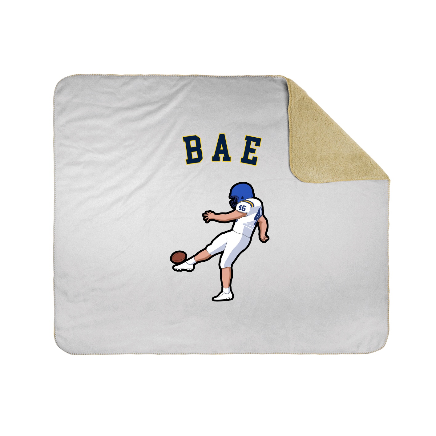 Throw Blanket — Shirsey Arch in White