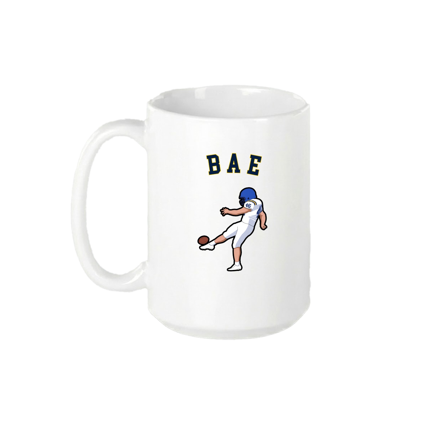 15oz Coffee Mug — Shirsey Arch in White