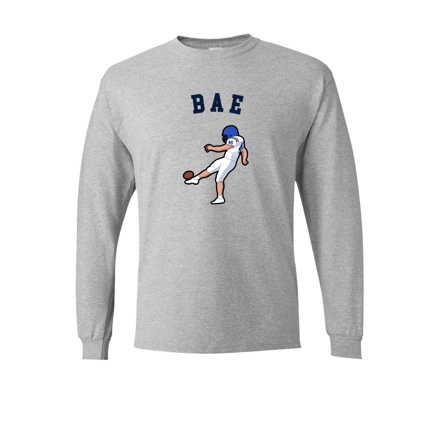 Long Sleeve Tee — Shirsey Arch in Grey