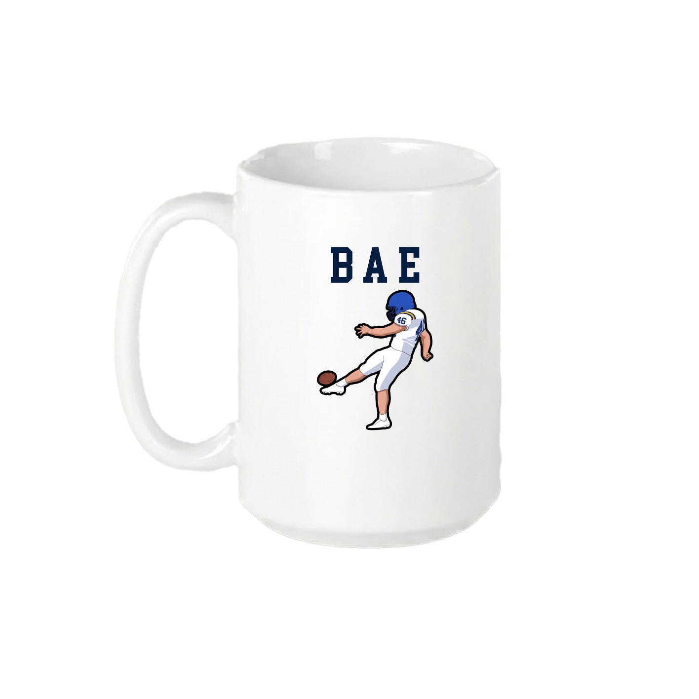 15oz Coffee Mug — Shirsey in White