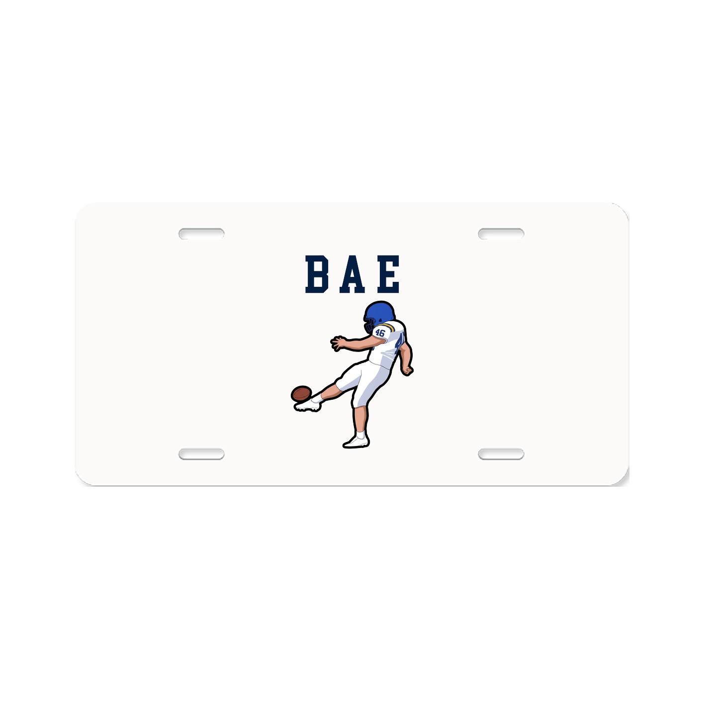 License Plate — Shirsey in Classic