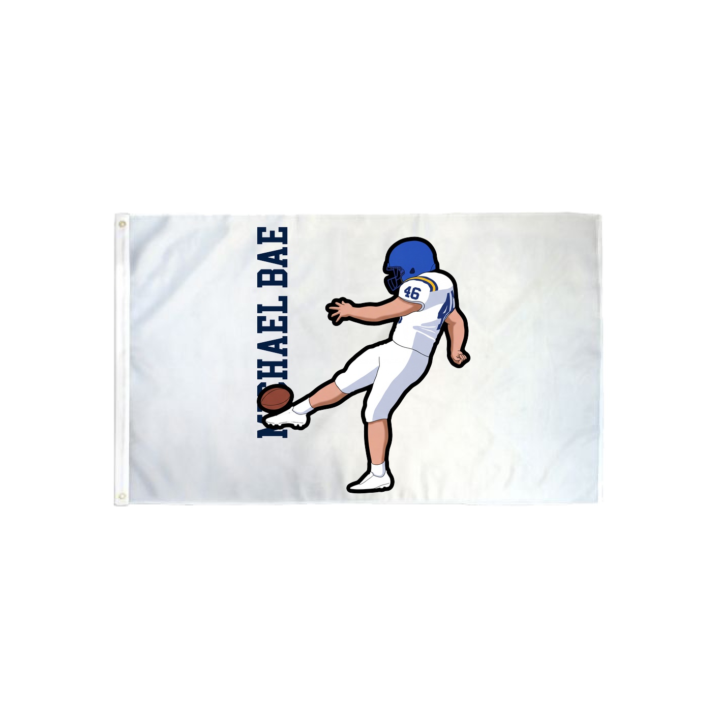 3x5 Flag — Name Vertical in Classic