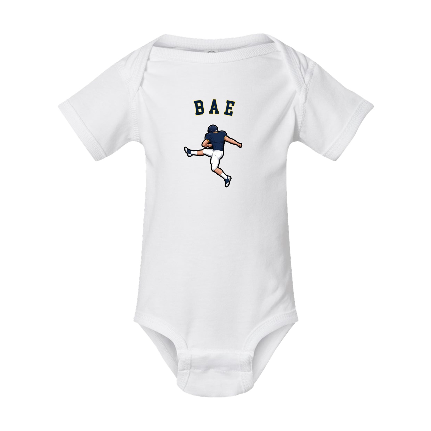 Baby Onesie — Shirsey Arch in White