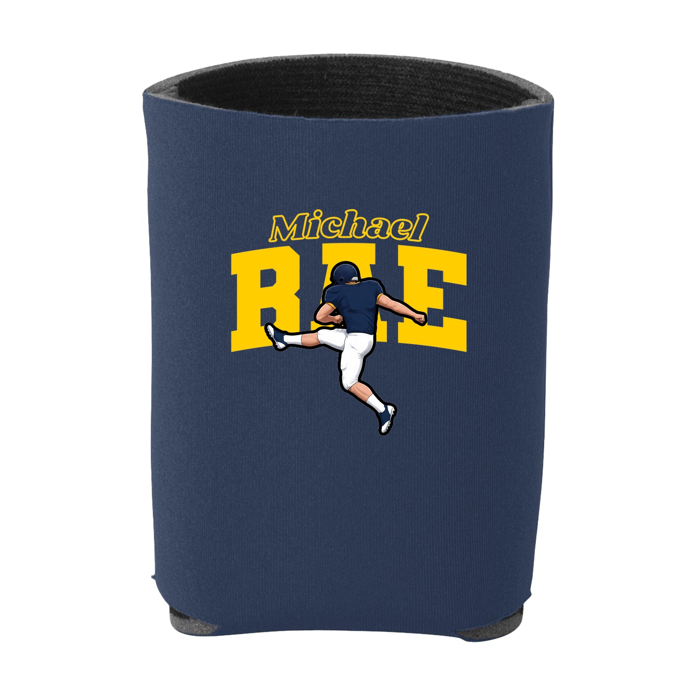 Can Holder — Name Arch in Navy