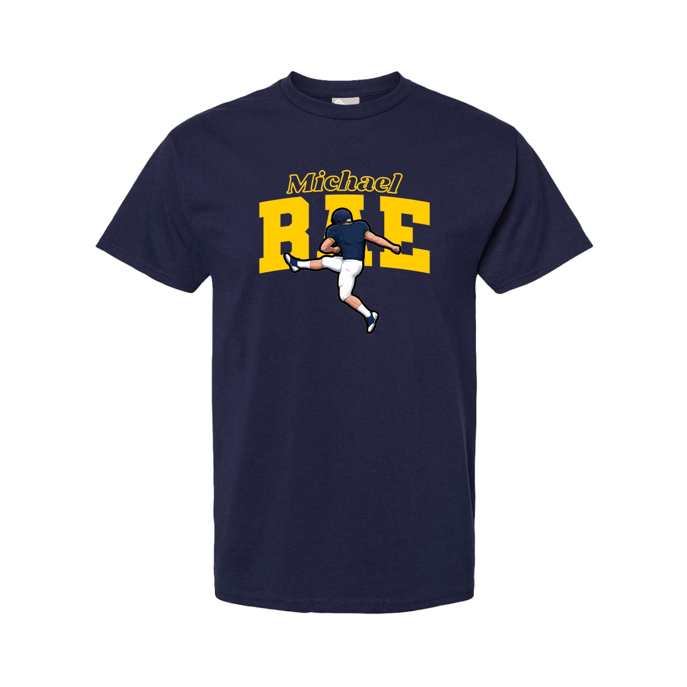 Tee — Name Arch in Navy
