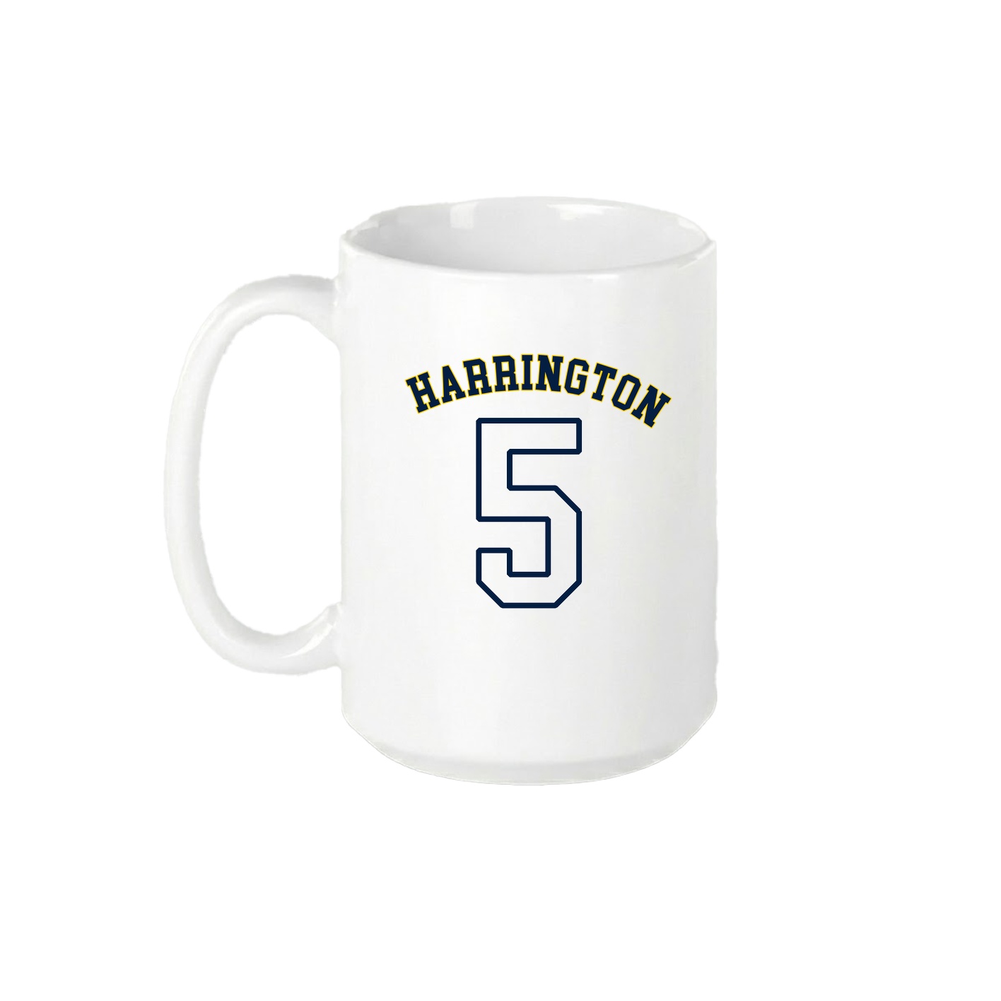 15oz Coffee Mug — Shirsey Arch in White