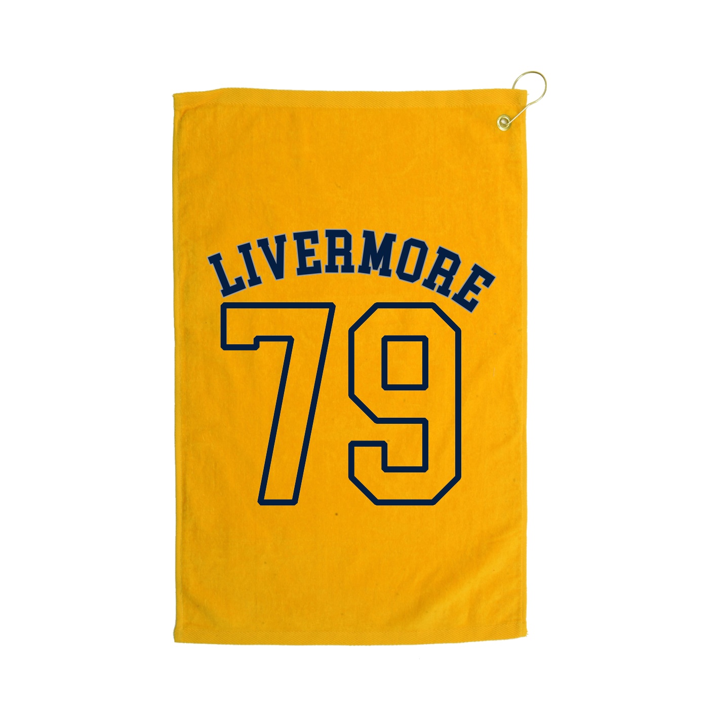 Golf Towel — Shirsey Arch in Gold