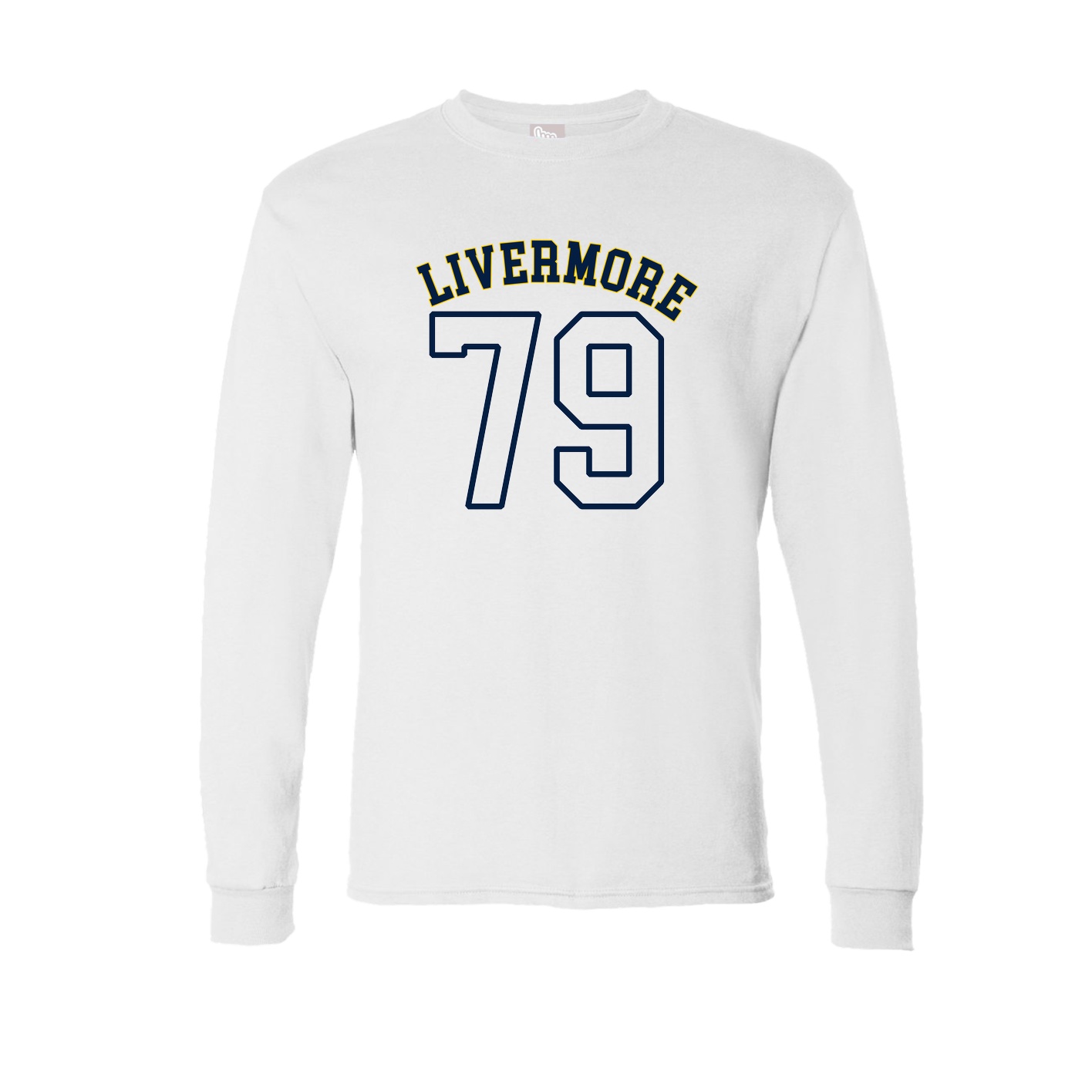 Long Sleeve Tee — Shirsey Arch in White