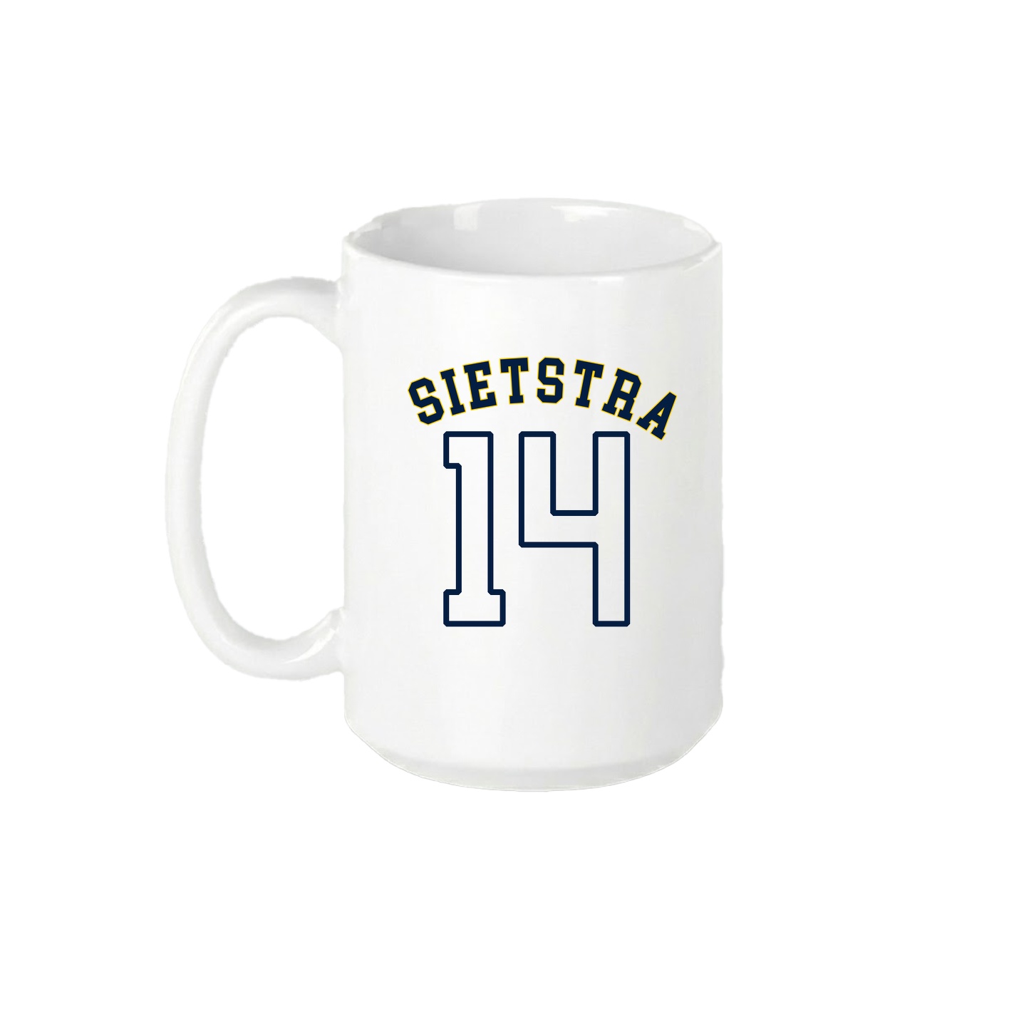 15oz Coffee Mug — Shirsey Arch in White
