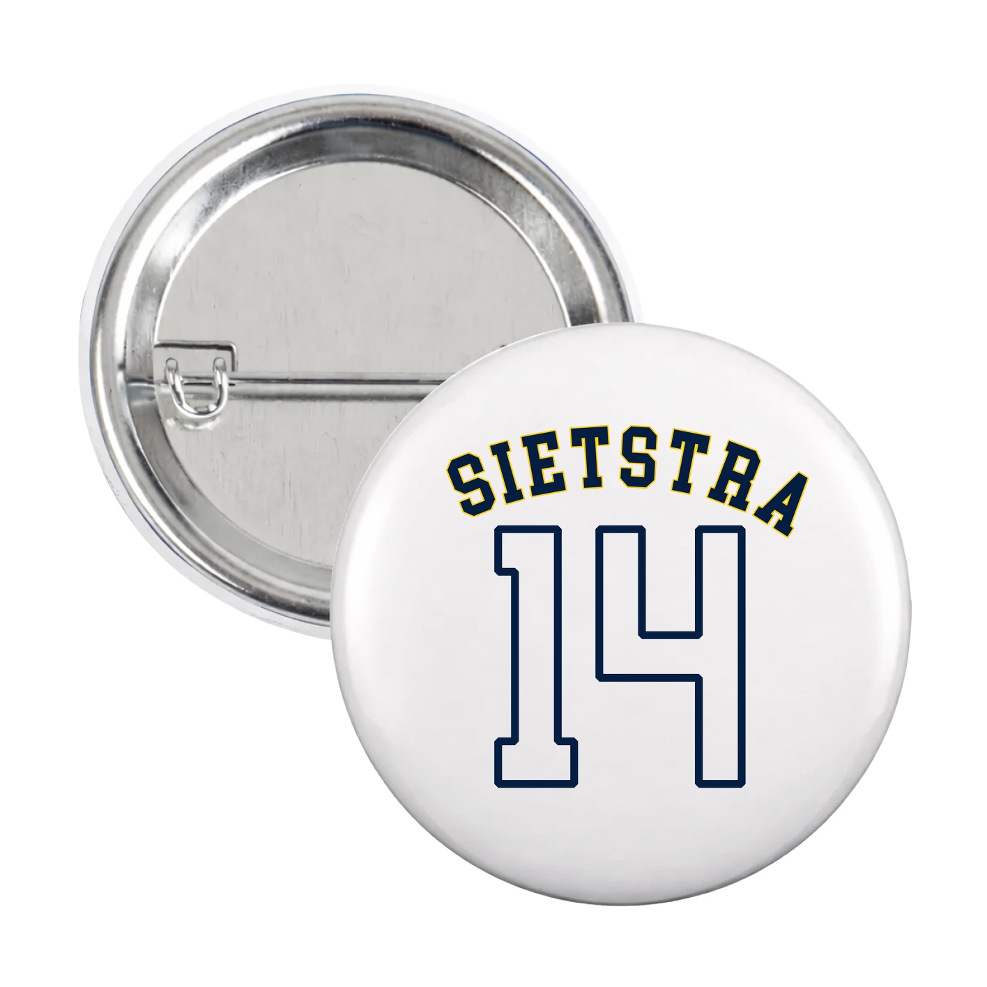 Game Day Button — Shirsey Arch in White