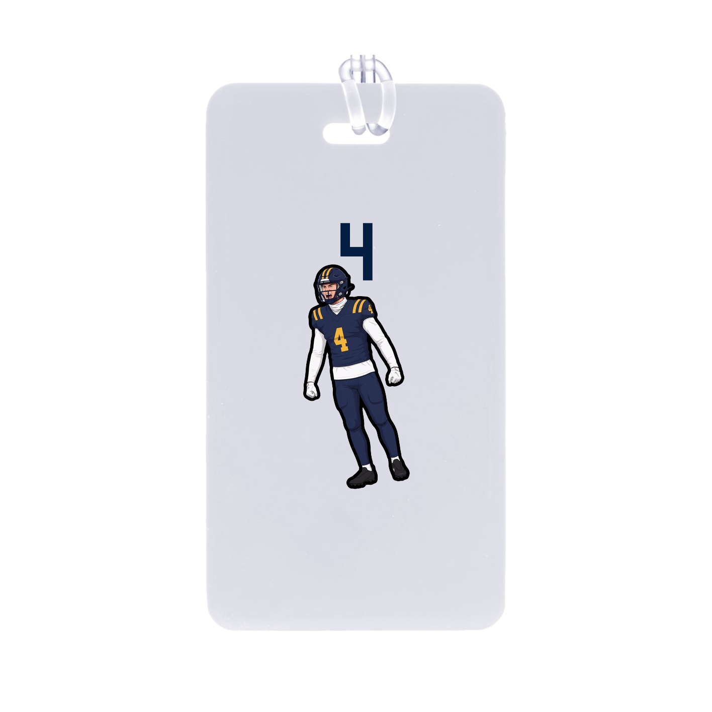 Bag Tag — Number Top in Classic