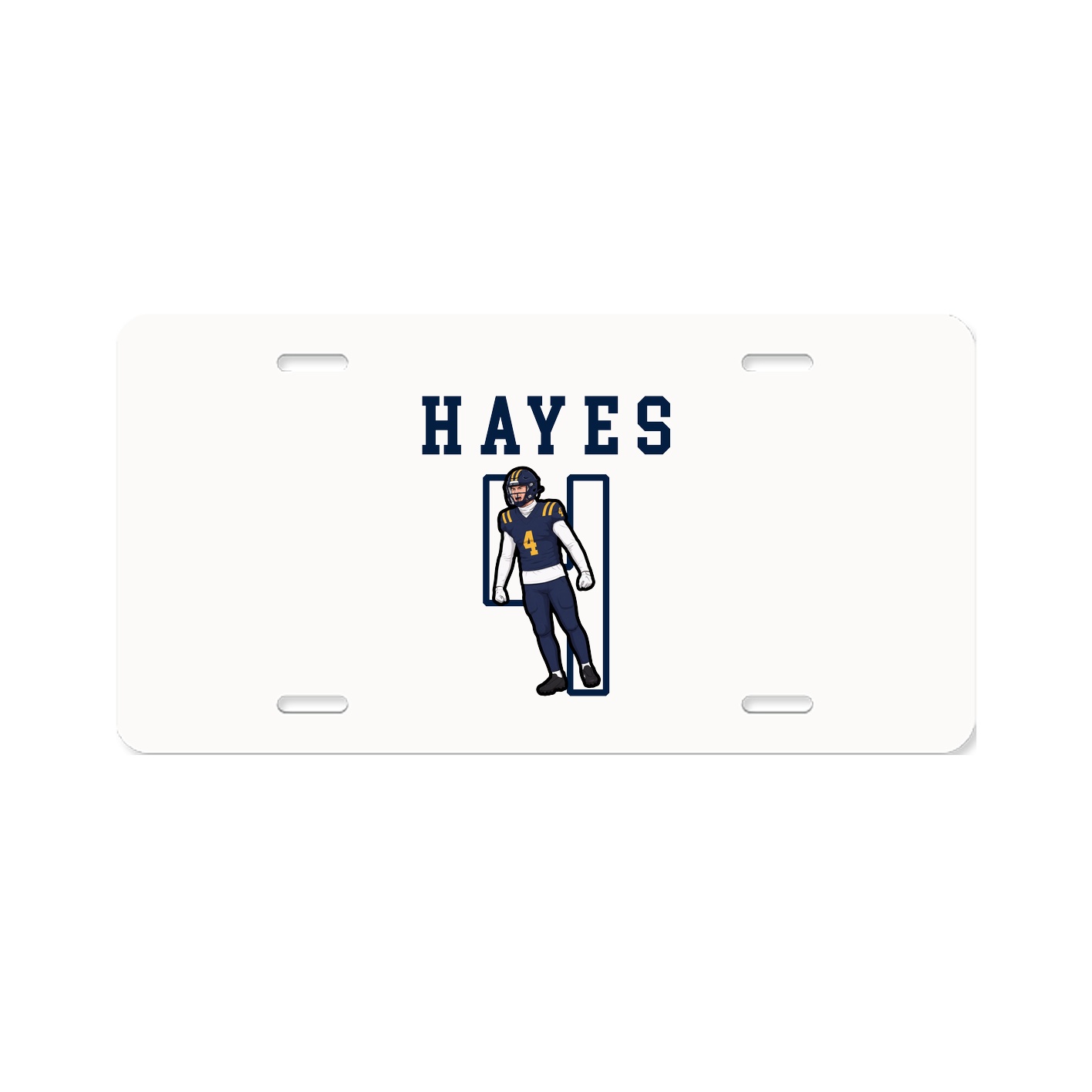 License Plate — Shirsey in Classic