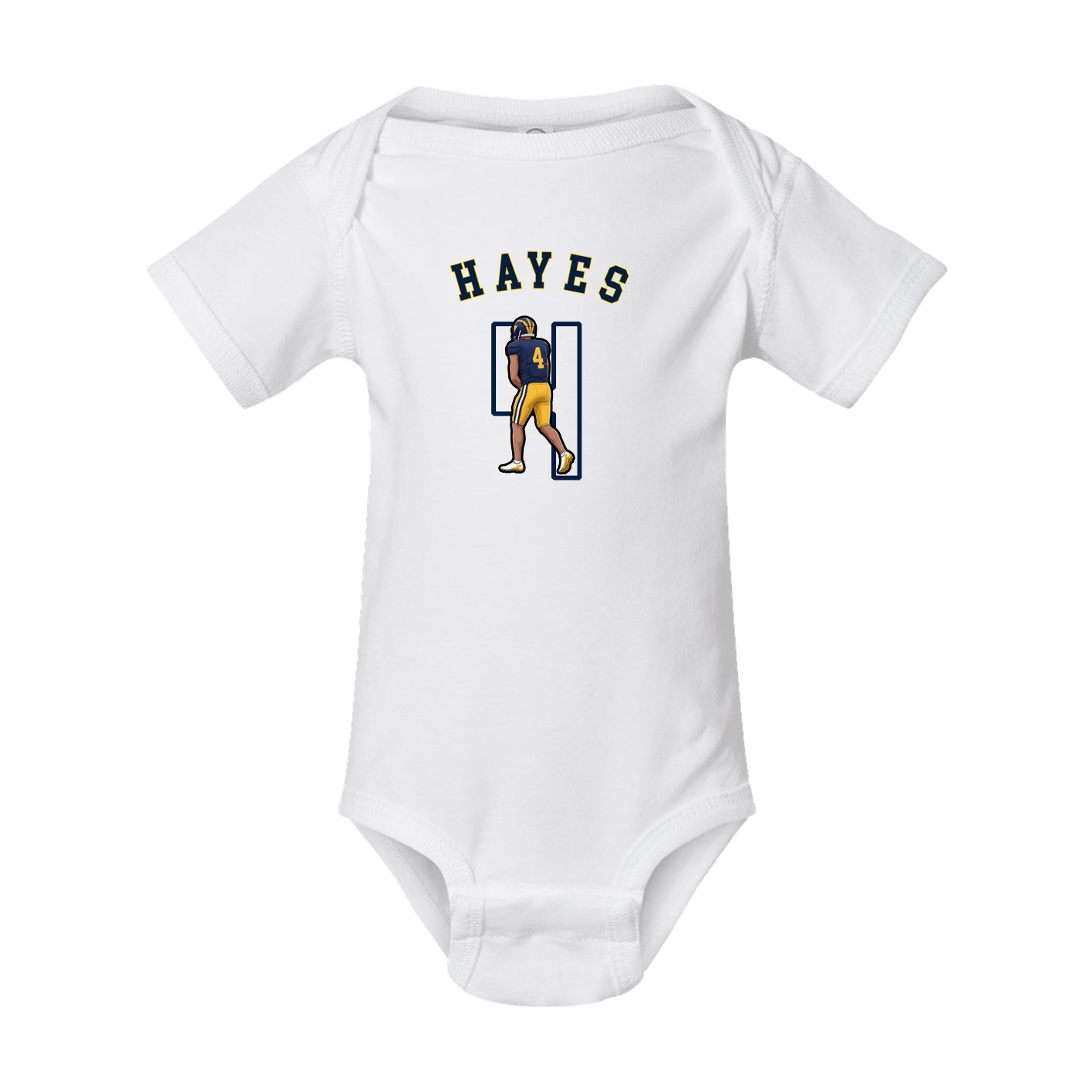Baby Onesie — Shirsey Arch in White