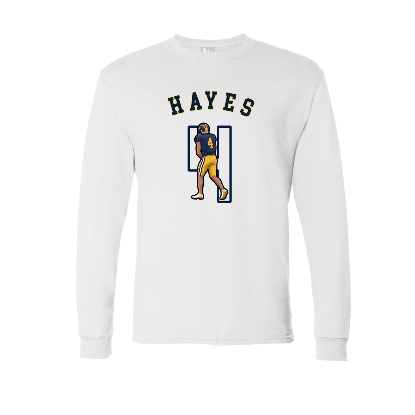 Long Sleeve Tee — Shirsey Arch in White