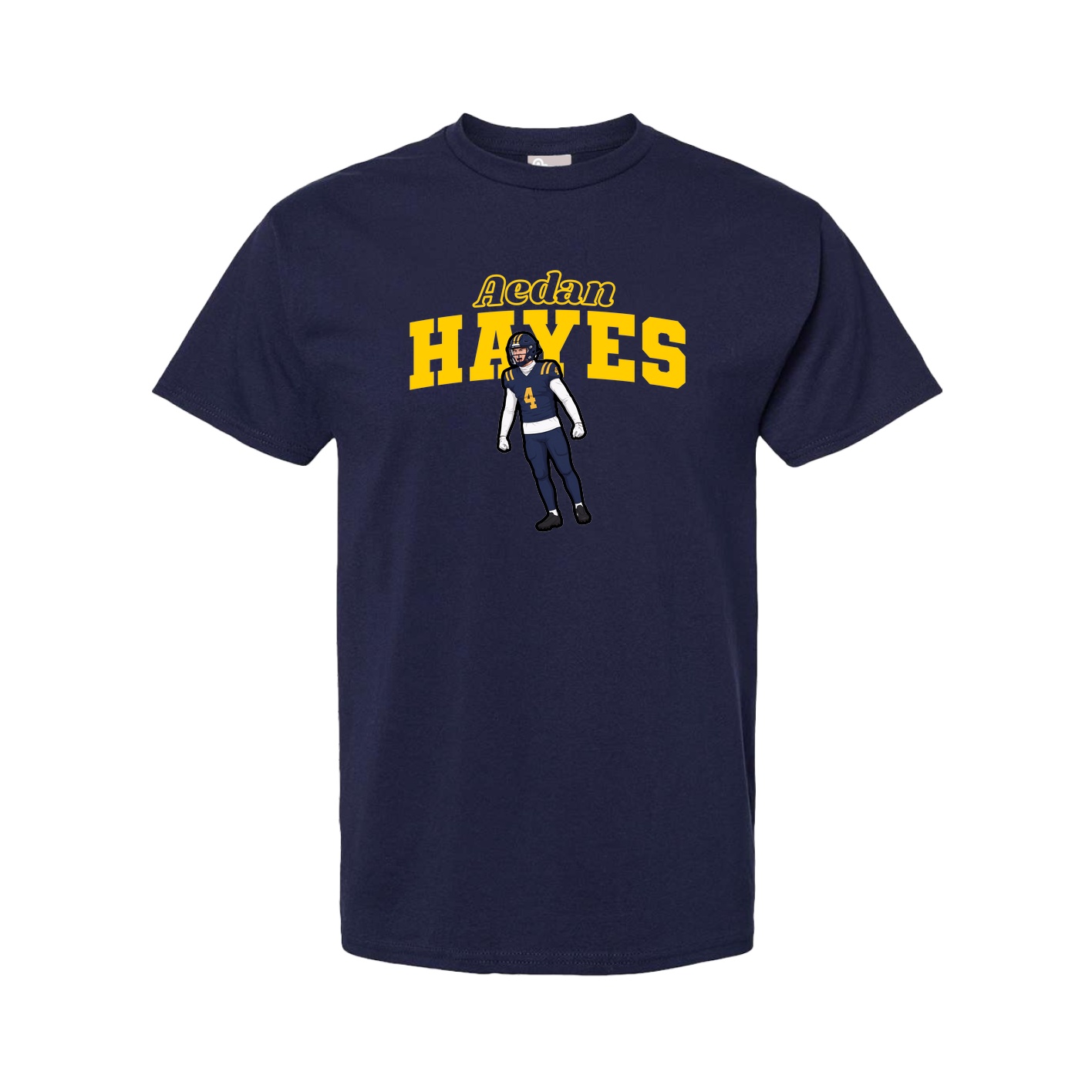 Tee — Name Arch in Navy