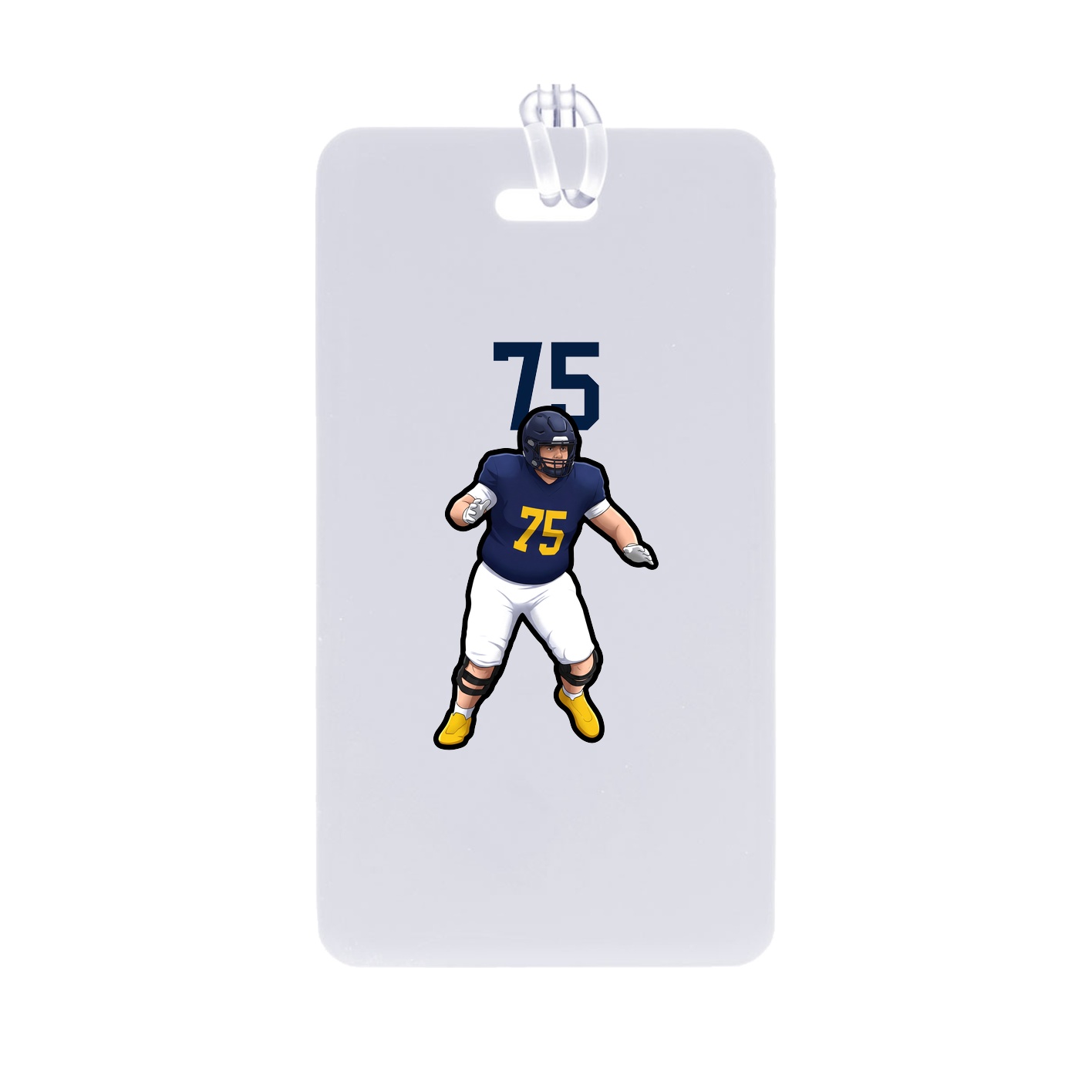 Bag Tag — Number Top in Classic