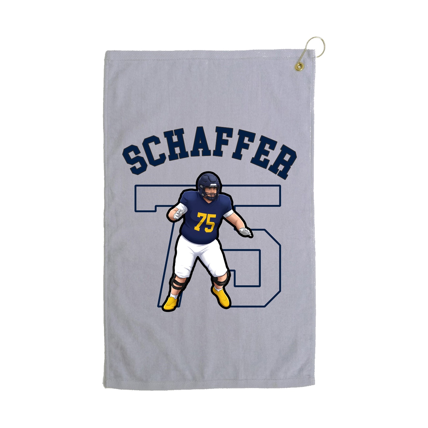Golf Towel — Shirsey Arch in Grey