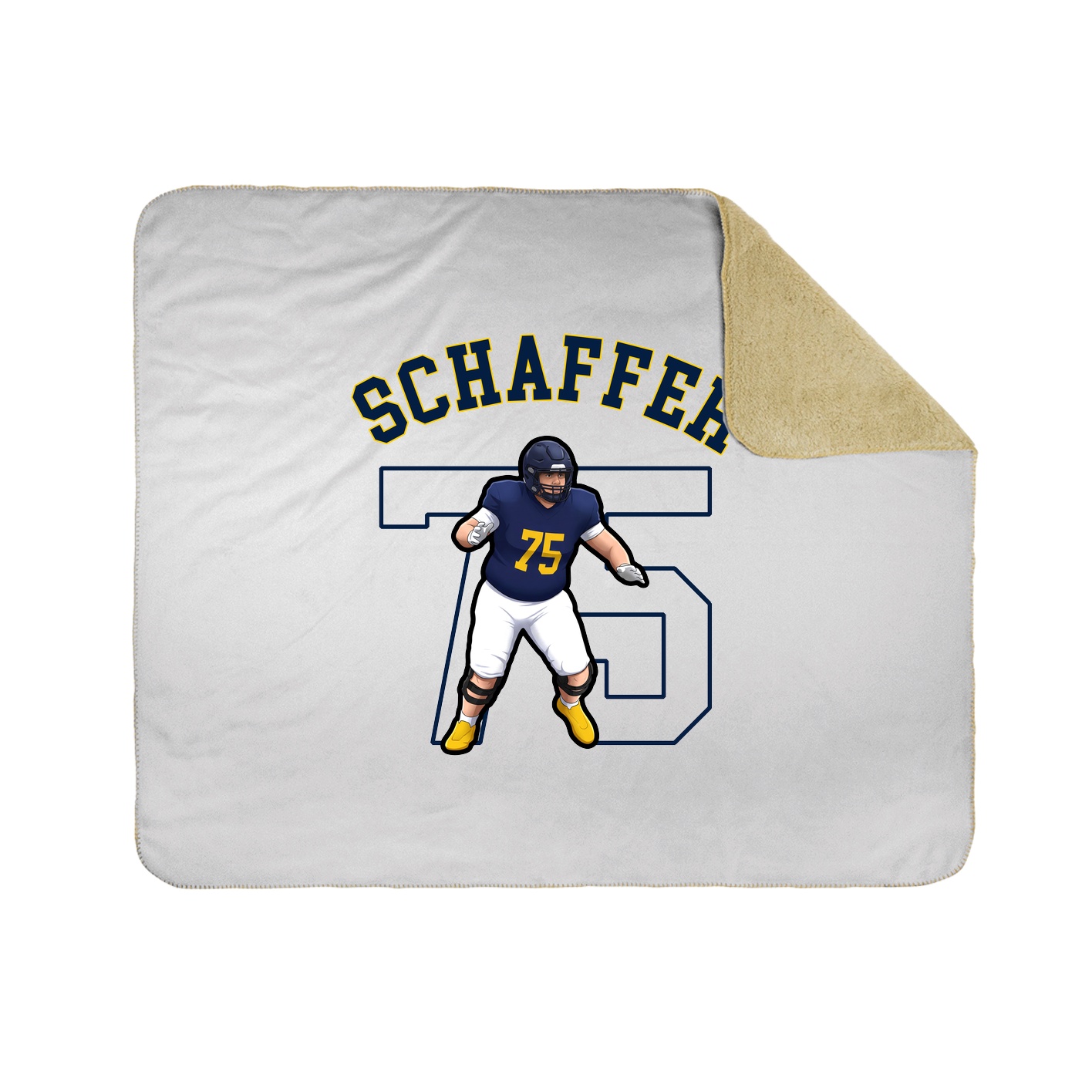 Throw Blanket — Shirsey Arch in White