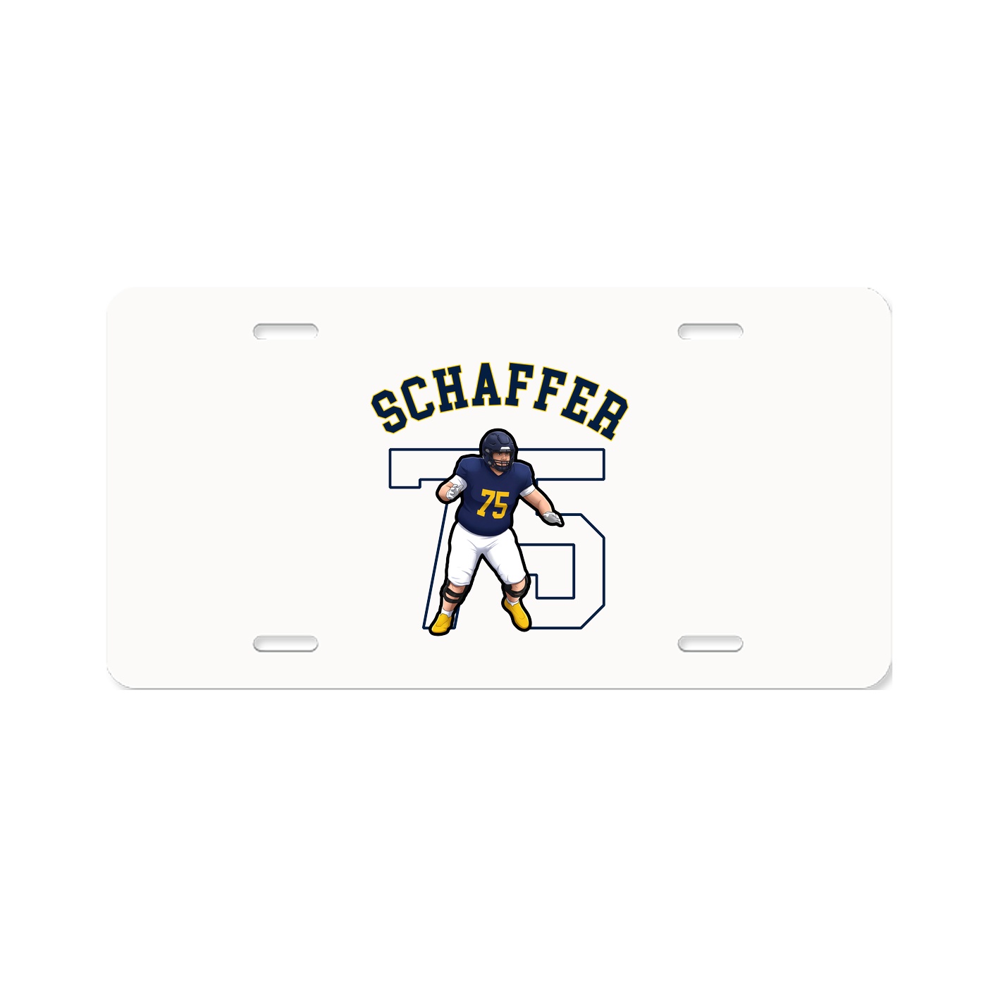 License Plate — Shirsey Arch in Classic
