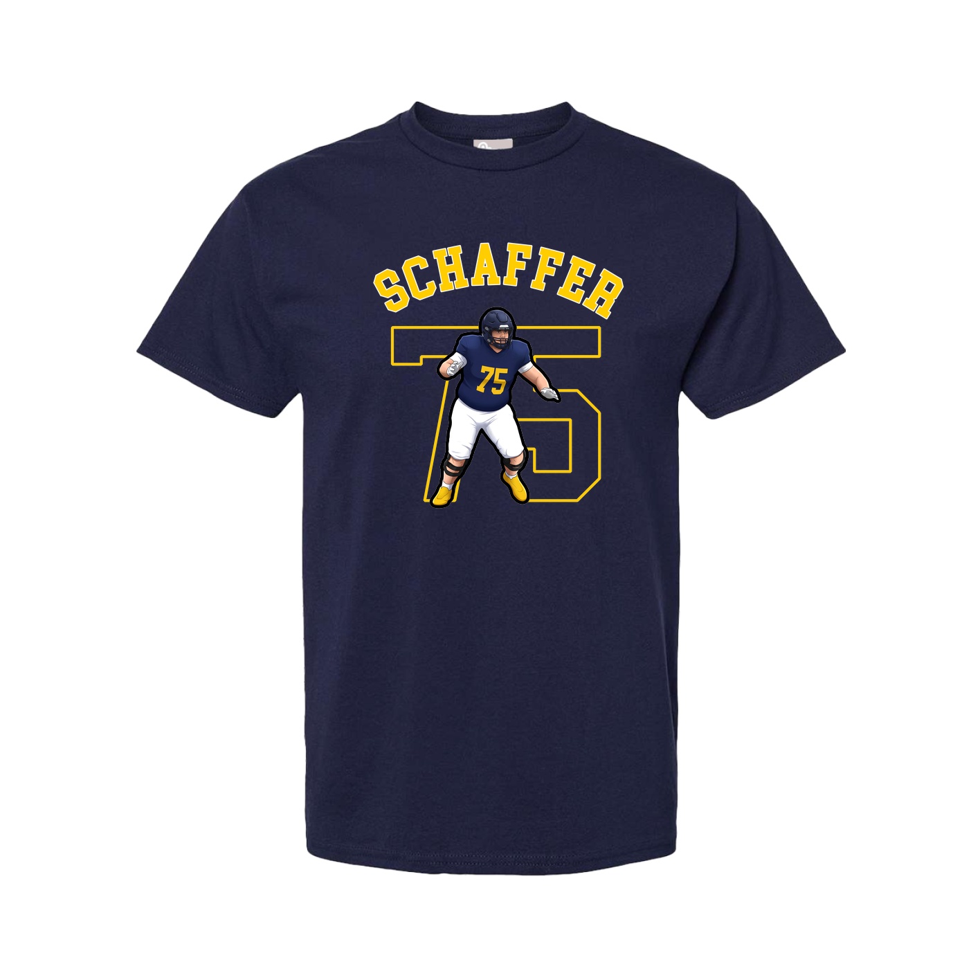 Youth Tee — Shirsey Arch in Navy