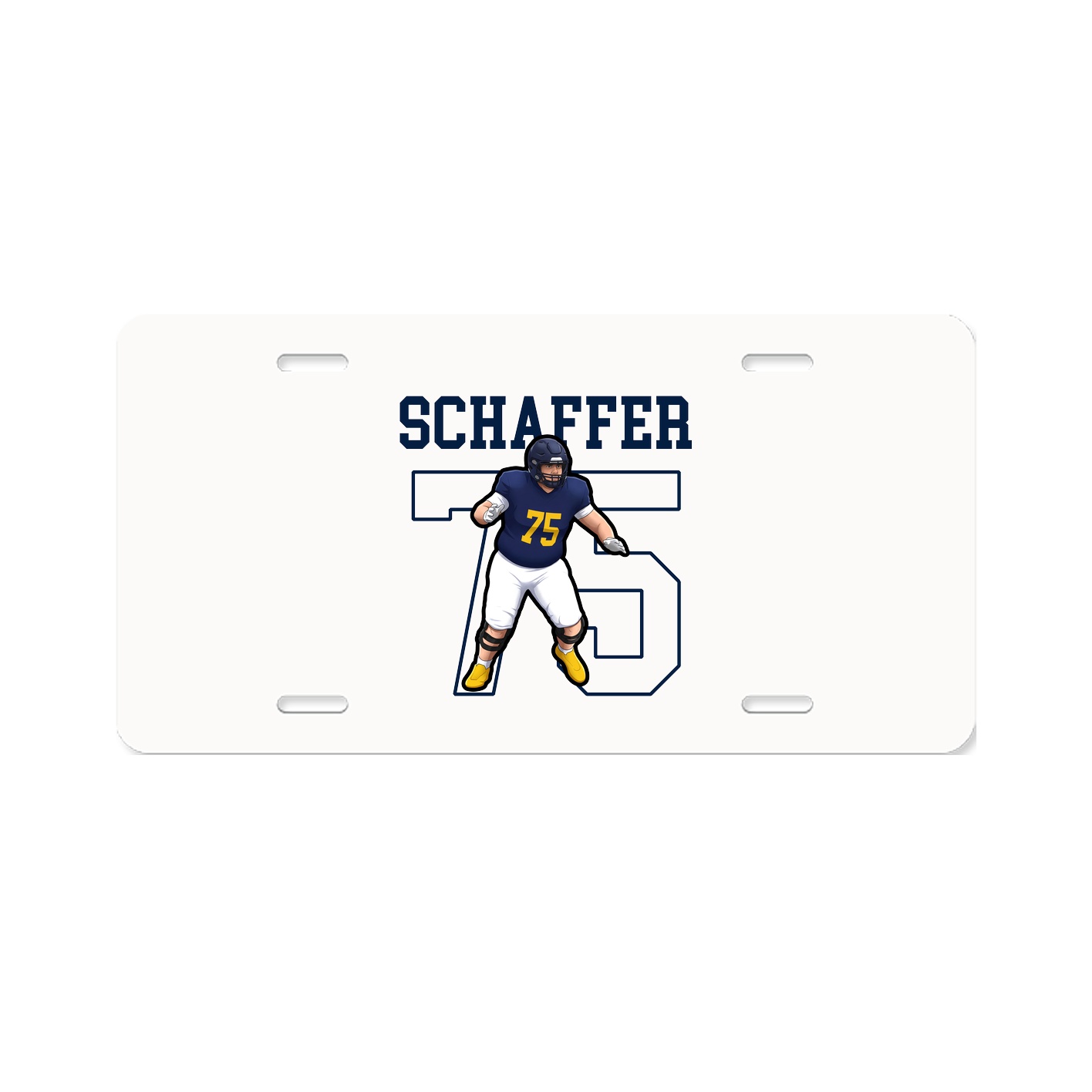 License Plate — Shirsey in Classic