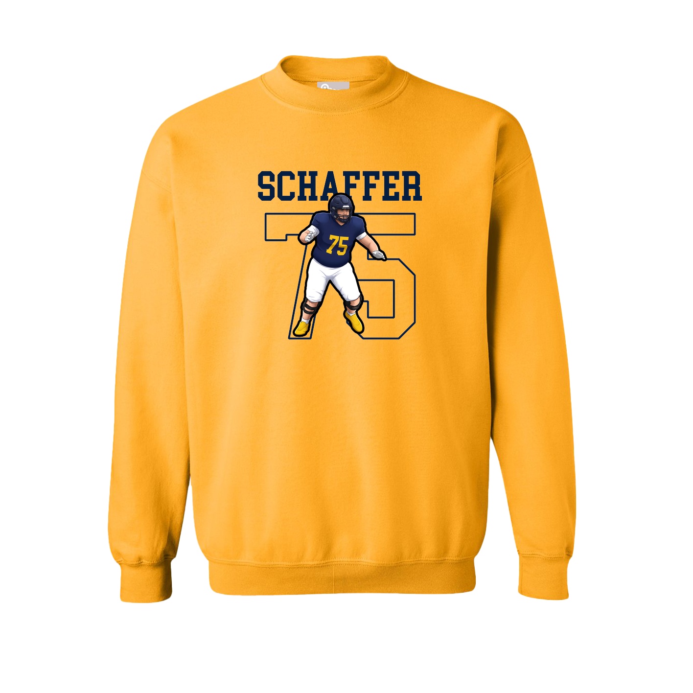Fleece Crew — Shirsey in Gold