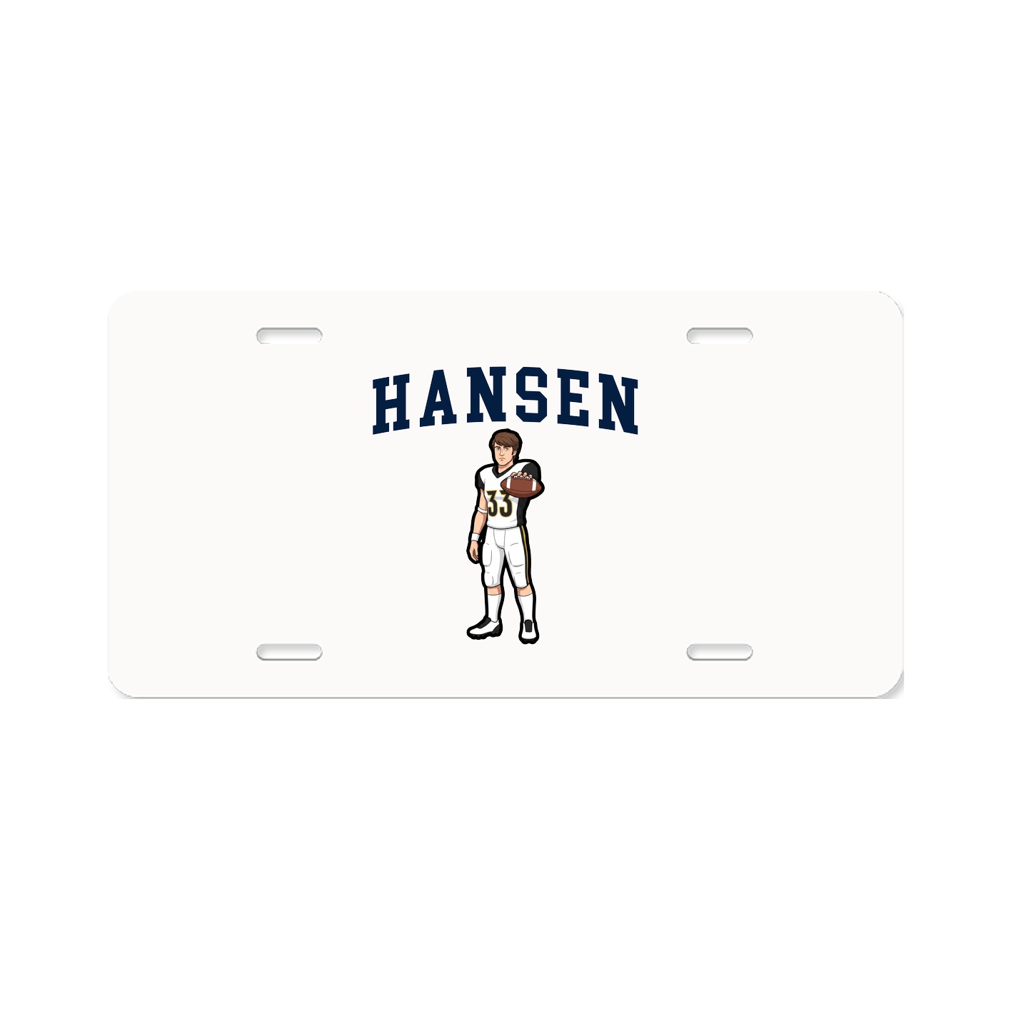 License Plate — Shirsey in Classic