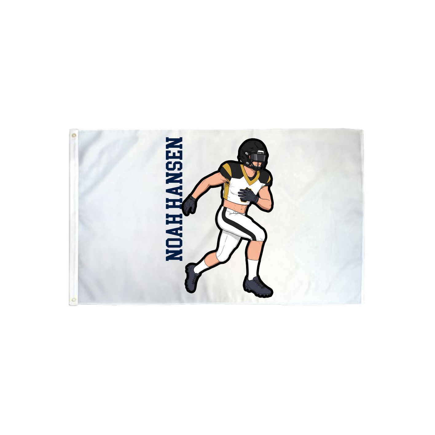 3x5 Flag — Name Vertical in Classic