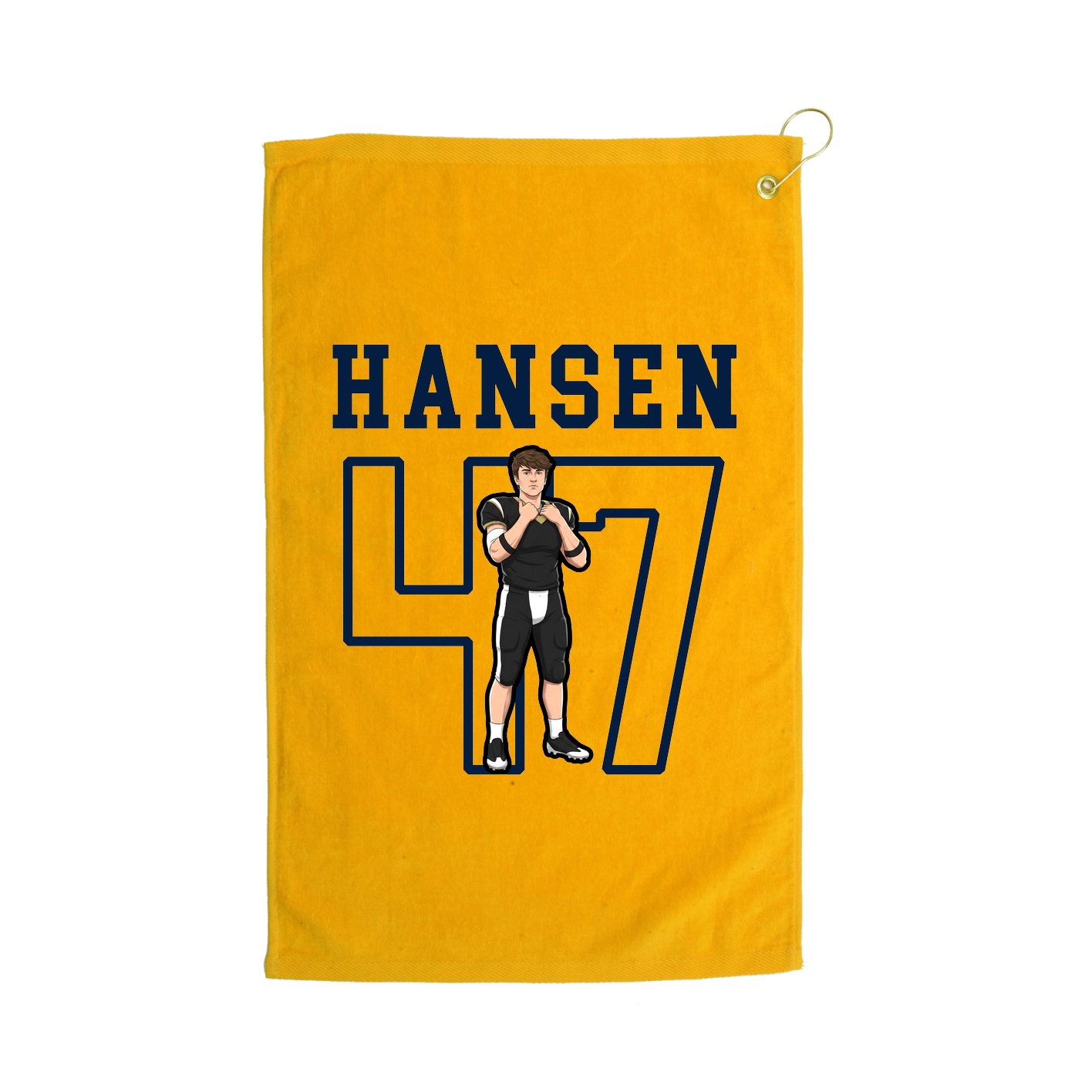 Golf Towel — Shirsey in Gold