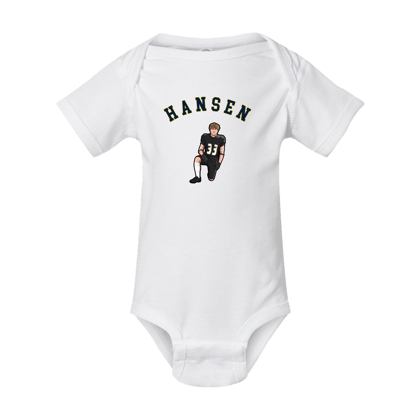 Baby Onesie — Shirsey Arch in White