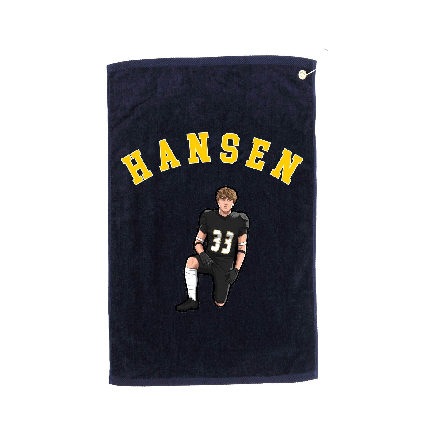 Golf Towel — Shirsey Arch in Navy