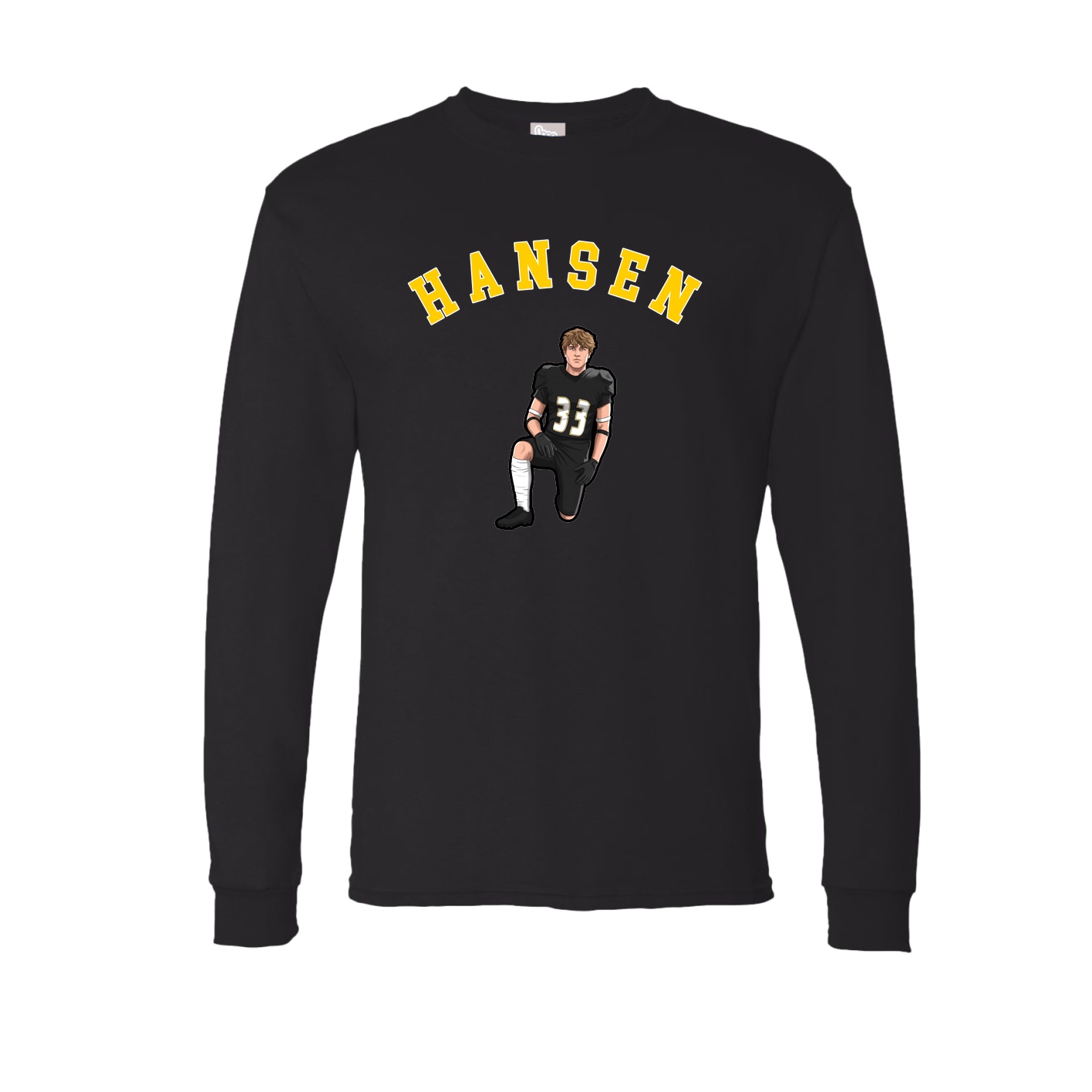 Long Sleeve Tee — Shirsey Arch in Black