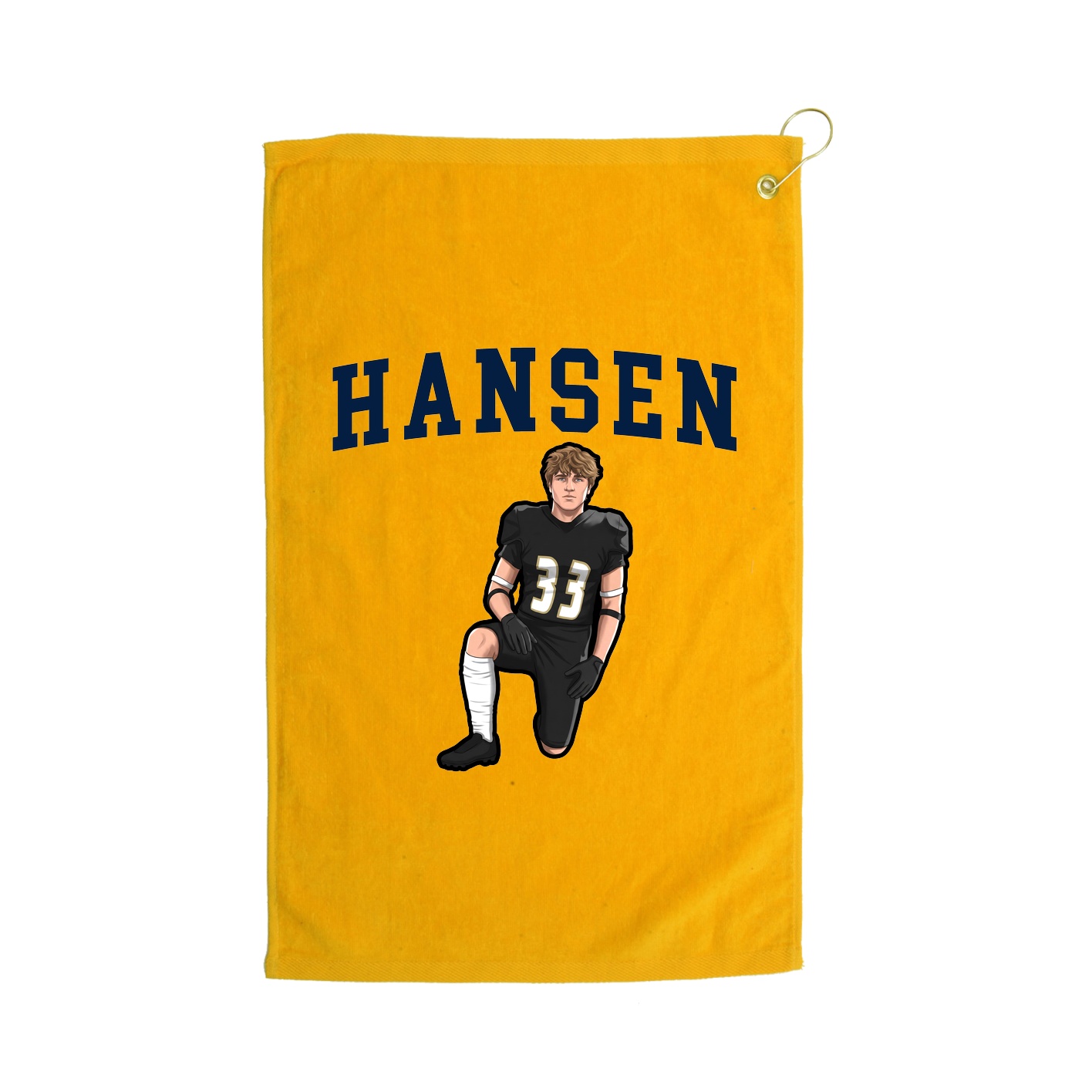 Golf Towel — Shirsey in Gold