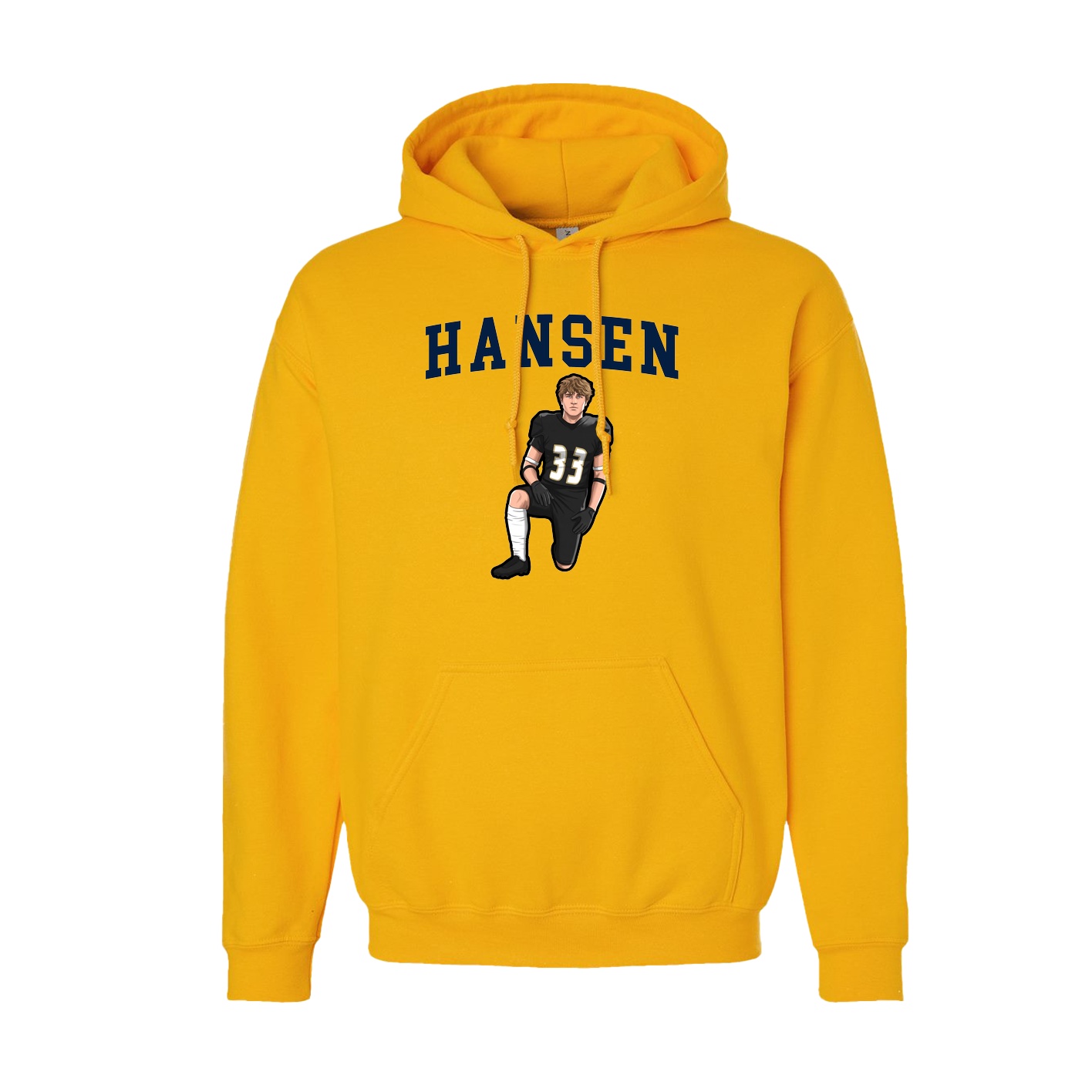 Hoodie — Shirsey in Gold