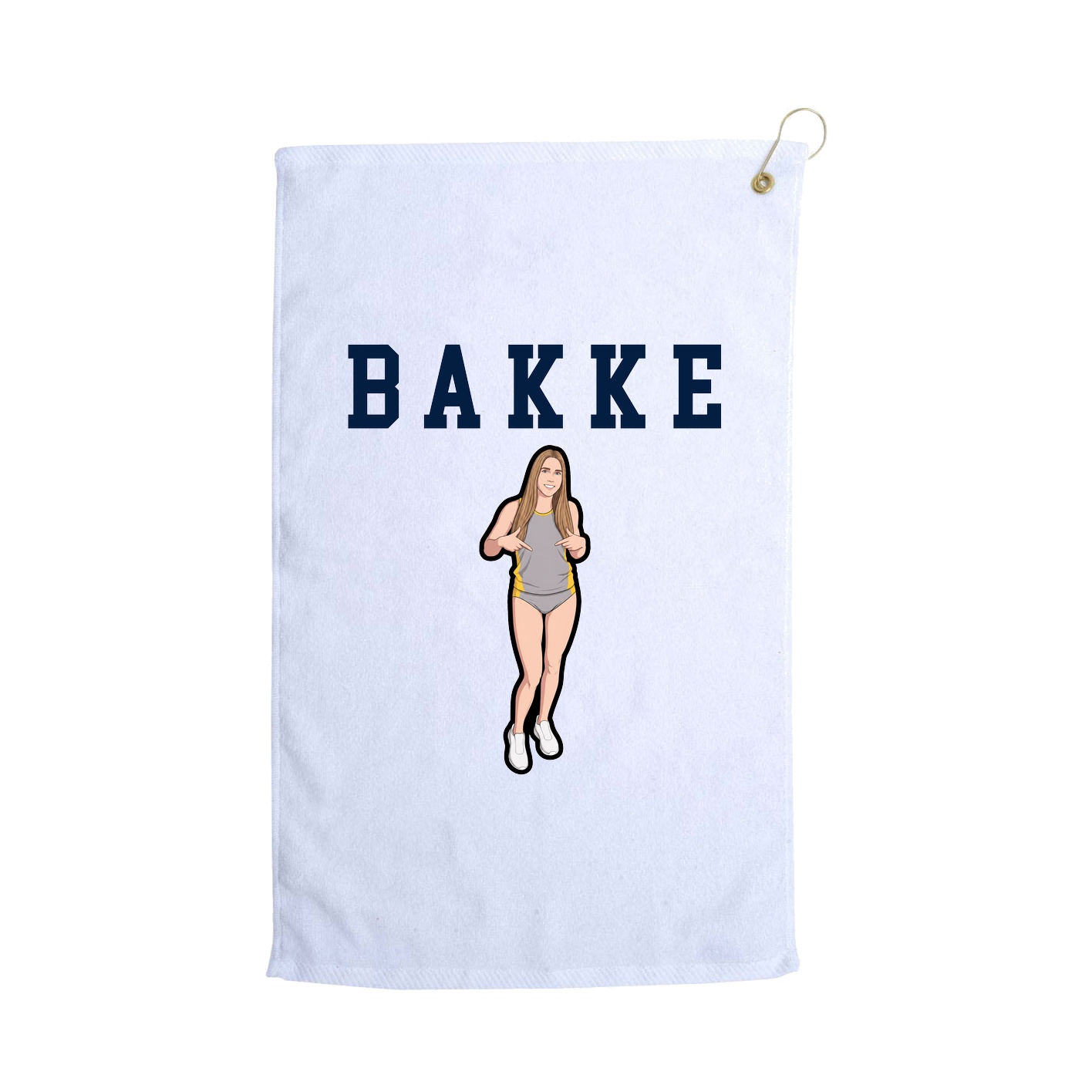 Golf Towel — Shirsey in White