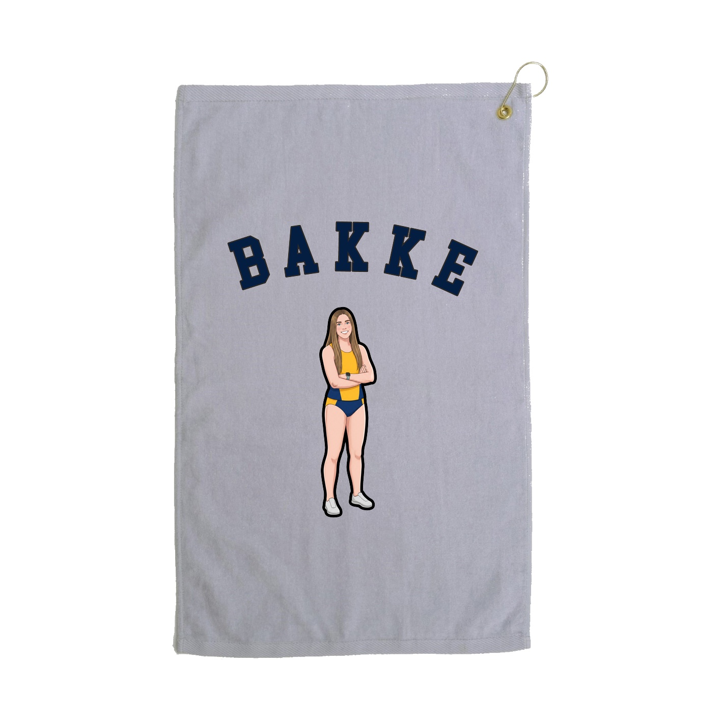 Golf Towel — Shirsey Arch in Grey
