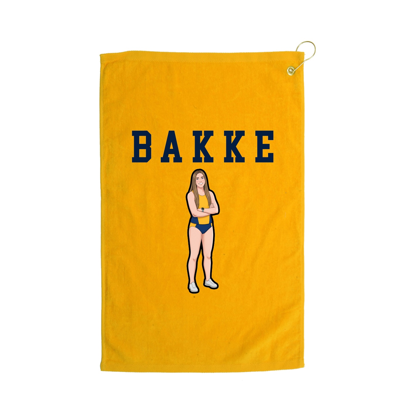 Golf Towel — Shirsey in Gold