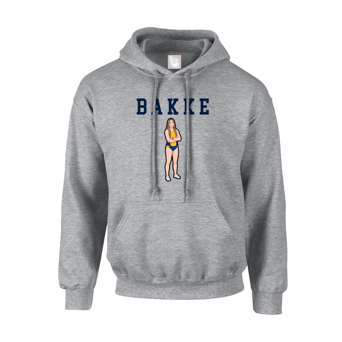 Hoodie — Shirsey in Grey