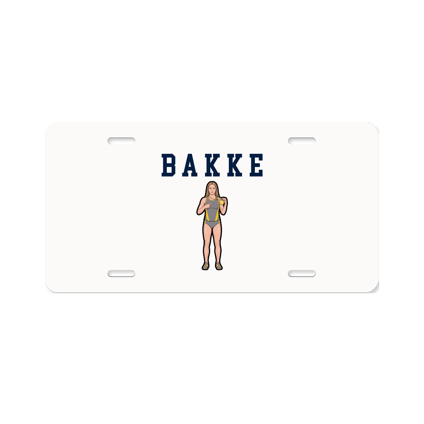 License Plate — Shirsey in Classic