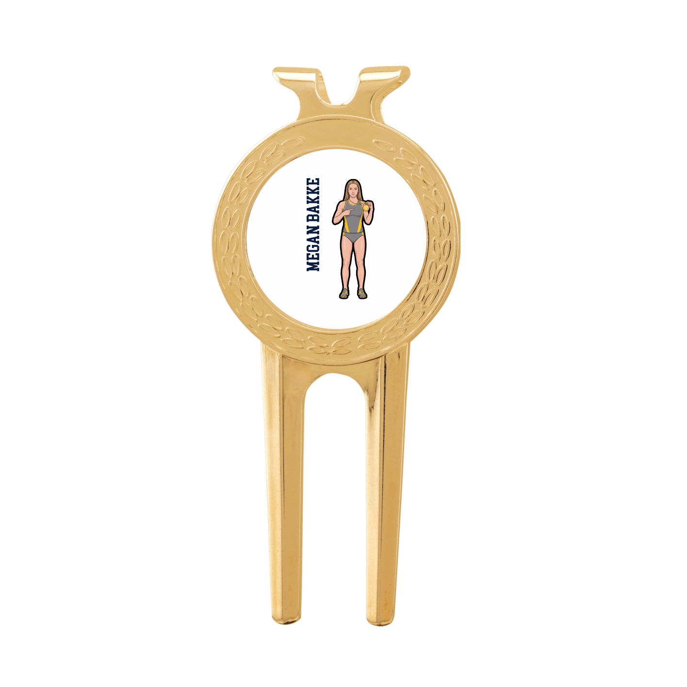 Divot Tool with Ball Marker — Name Vertical in Classic