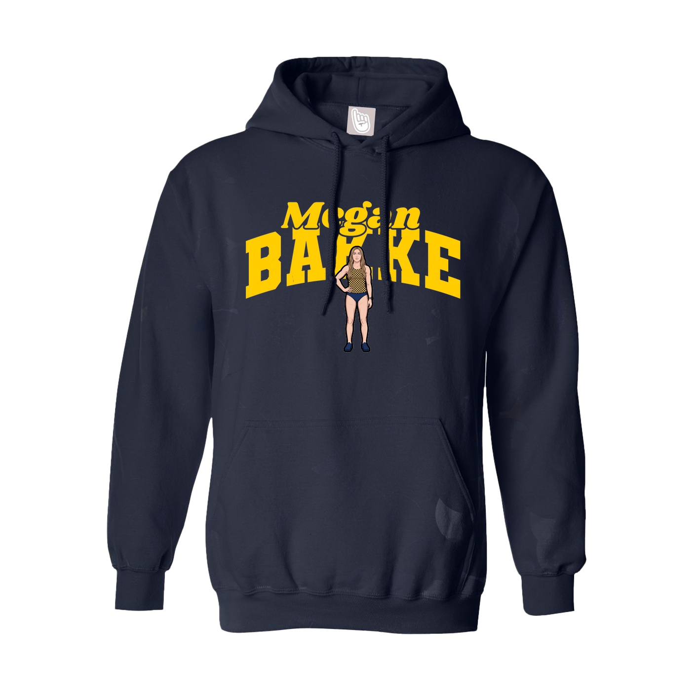 Hoodie — Signature Arch in Navy