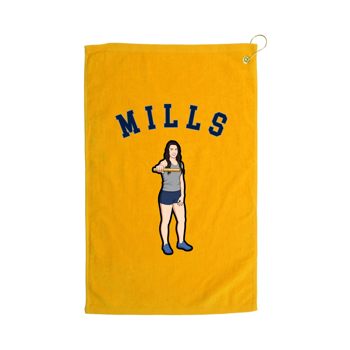 Golf Towel — Shirsey Arch in Gold