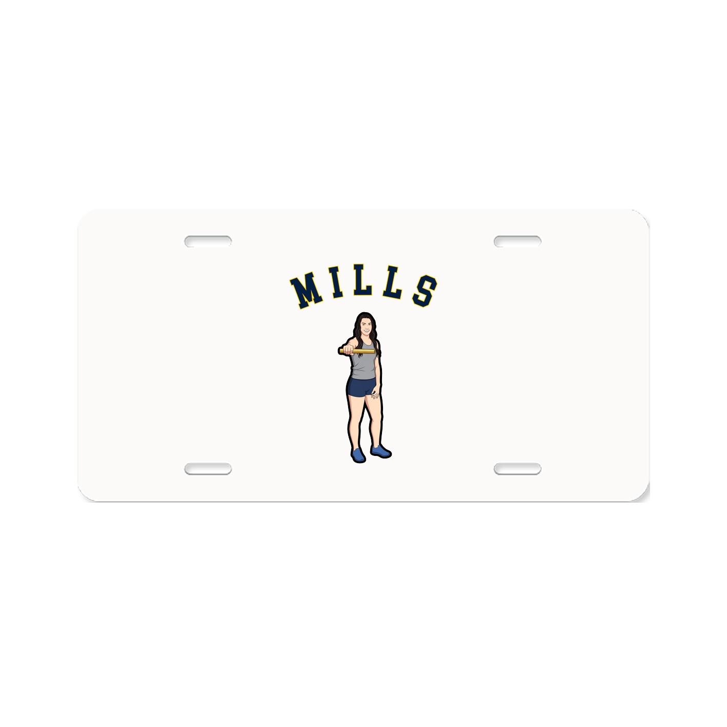 License Plate — Shirsey Arch in Classic