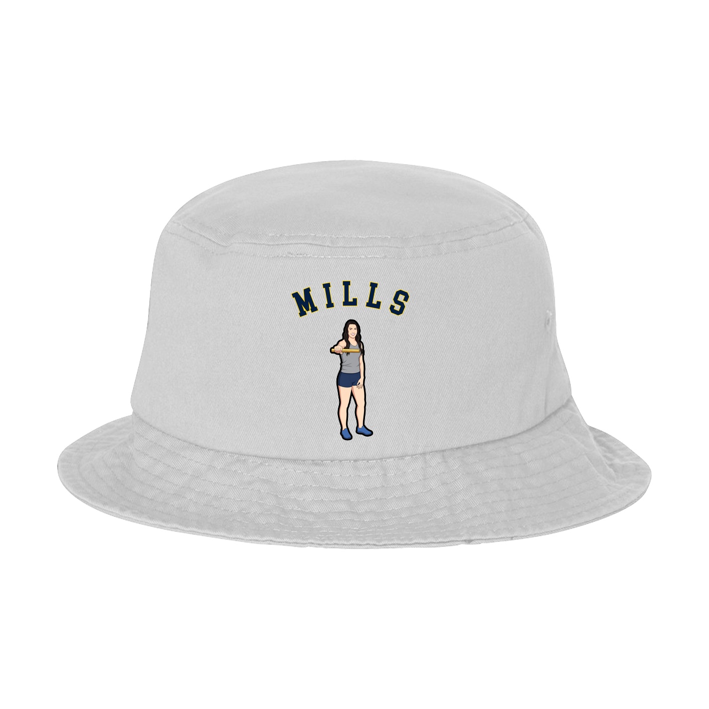 Bucket Cap — Shirsey Arch in White