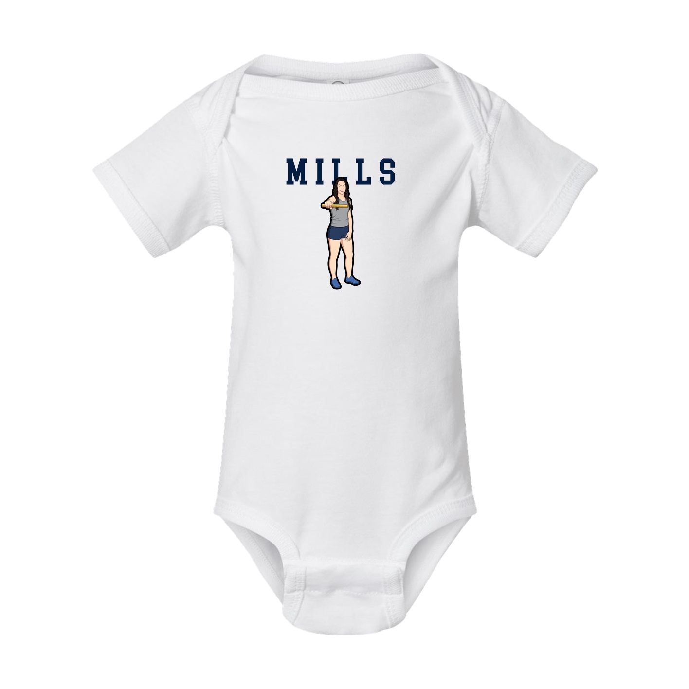 Baby Onesie — Shirsey in White