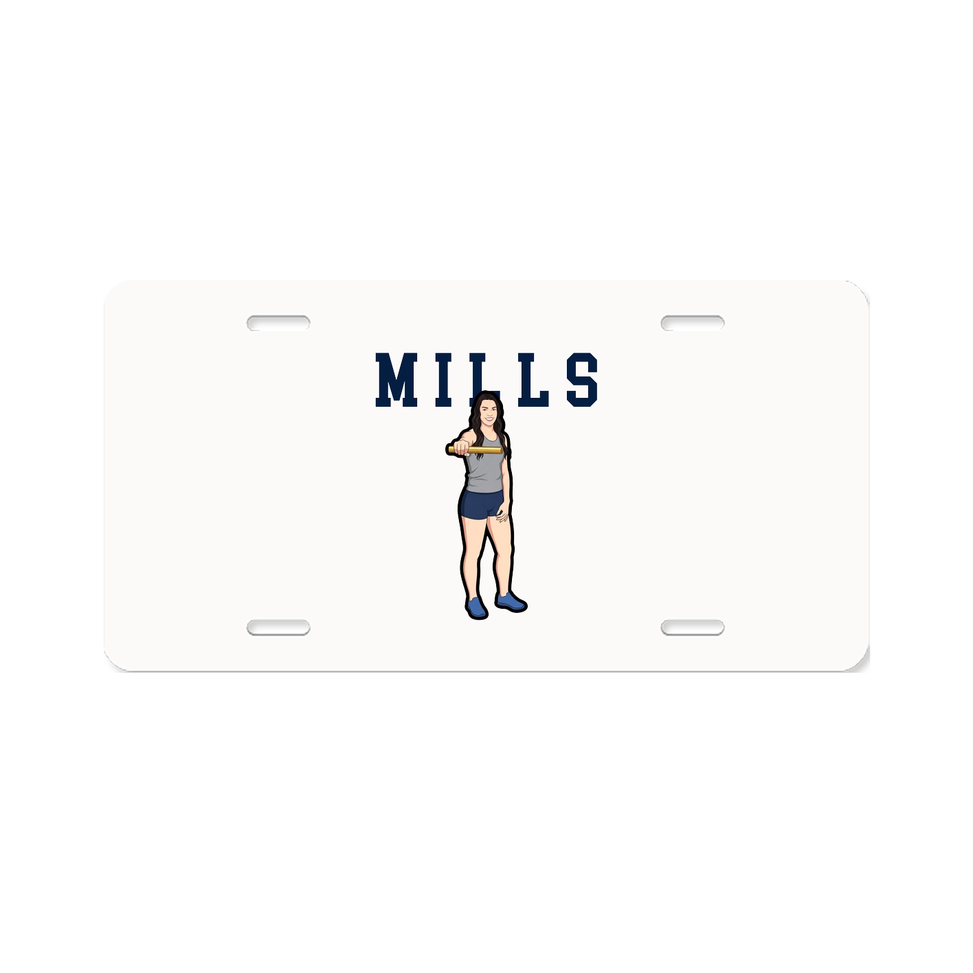 License Plate — Shirsey in Classic