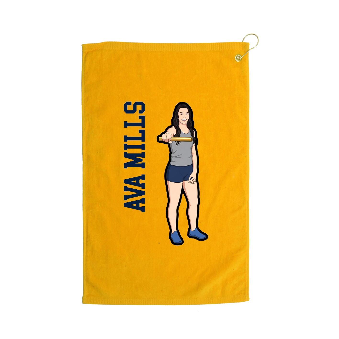 Terry Velour Golf Towel